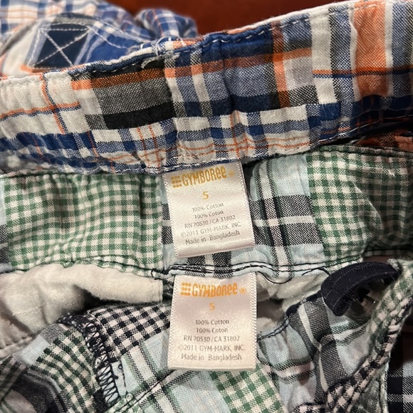 5 pair lot Gymboree Shorts plus bucket hat size 5 & 5T - Picture 15 of 15